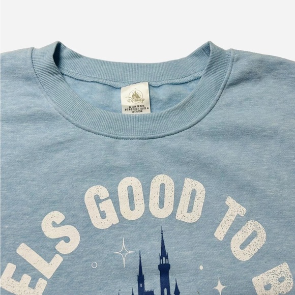 NEW Disney Parks Feels Good To Be Home Graphic Sweatshirt Womens Plus Size 1X - Picture 4 of 5